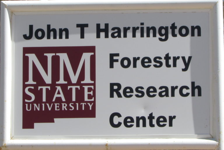 Forestry Research sign